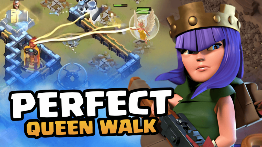 how to queen walk coc